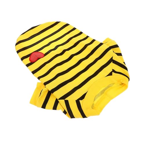HYTROVE Haustierkleidung Hunde-t-Shirt Gestreiftes Welpen-Shirt Weiches Bequemes Hunde-t-Shirt Größe XL von HYTROVE