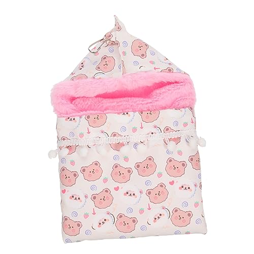 HYTROVE Hängematte für Kleine Haustiere Bequemes Meerschweinchenbett aus Hängender Schlafsack für Hamster und Chinchillas für Winterunterkünfte und Käfigzubehör HYTROVE Hängematte für Kleine Haustiere Bequemes Meerschweinchenbett aus Hängender Schlafsack für Hamster und Chinchillas für Winterunterkünfte und Käfigzubehör von HYTROVE