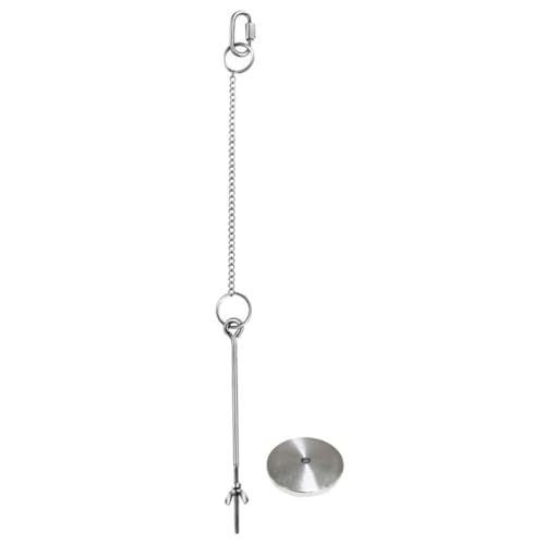 HYTROVE Hängender Futterhalter für Hühner und Vögel Obst und Gemüse Spieß mit Edelstahlkette und Tray für Beschäftigung und von Geflügel und Anderen Haustieren HYTROVE Hängender Futterhalter für Hühner und Vögel Obst und Gemüse Spieß mit Edelstahlkette und Tray für Beschäftigung und von Geflügel und Anderen Haustieren von HYTROVE