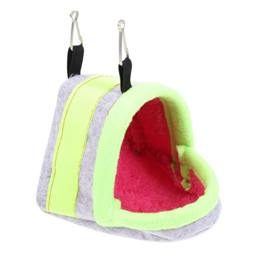 HYTROVE Kleintier Hängematte Aus Waschbares Und Warmes Bett Für Hamster Meerschweinchen Und Andere Kleintiere Bequemes Nest Für Entspannte Ruhepausen Für Käfige Und Verstecke HYTROVE Kleintier Hängematte Aus Waschbares Und Warmes Bett Für Hamster Meerschweinchen Und Andere Kleintiere Bequemes Nest Für Entspannte Ruhepausen Für Käfige Und Verstecke von HYTROVE