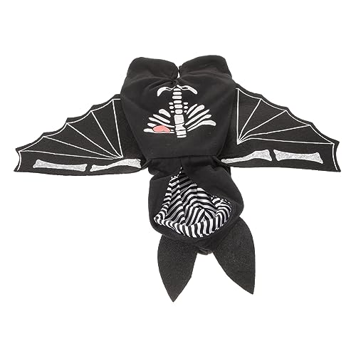 HYTROVE Halloween-Haustier-Requisite Aarel-hundekleidung Fledermaus-Outfit Bequeme Hundekostüme Größe M Haustier-Party-Outfit HYTROVE Halloween-Haustier-Requisite Aarel-hundekleidung Fledermaus-Outfit Bequeme Hundekostüme Größe M Haustier-Party-Outfit von HYTROVE