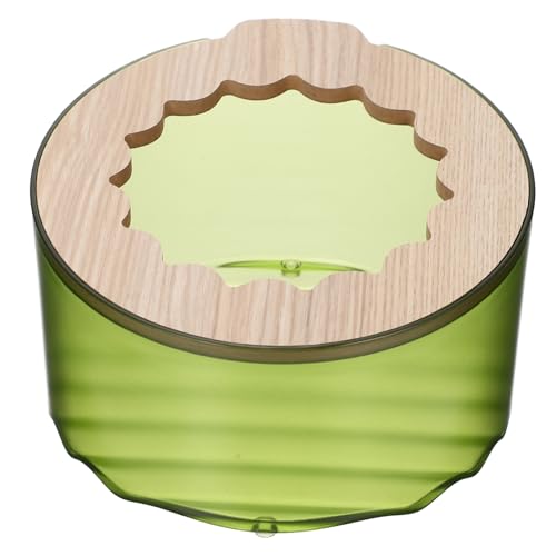 HYTROVE Hamster Badezimmer Vielseitige Sandbadbox für Hamster und Kleine Haustiere aus Hochwertigem für Hygiene Wohlbefinden Ihrer Tiere von HYTROVE