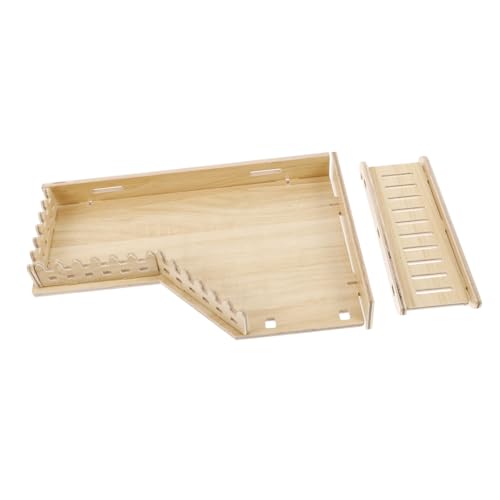 HYTROVE Hamster Kletterplattform Leiter Robuste Spielzeug Und Kletterlösung Für Kleintiere Für Hamster Und Andere Kleine Haustiere Fördert Bewegung Und Spielspaß Im Käfig von HYTROVE