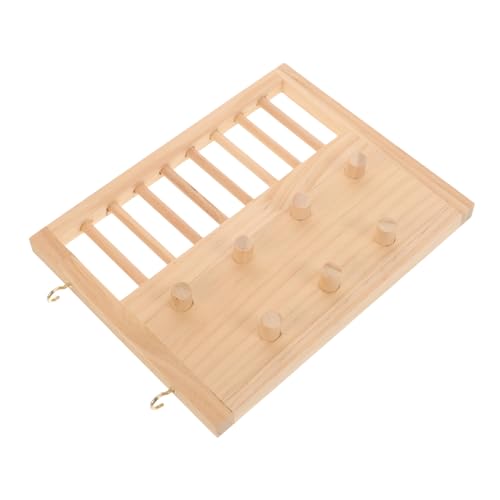 HYTROVE Hamster Kletterspielzeug aus Natürlichem Langlebige Hamsterleiter für Kleintiere zur Wohlbefindens und Fitness von Syrischen Hamstern und Anderen HYTROVE Hamster Kletterspielzeug aus Natürlichem Langlebige Hamsterleiter für Kleintiere zur Wohlbefindens und Fitness von Syrischen Hamstern und Anderen von HYTROVE