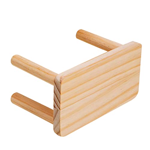 HYTROVE Hamster Multifunktionale Holzspielzeug für Kleintiere Kletterbrett mit Unterstützung für Aktives für Hamster Meerschweinchen HYTROVE Hamster Multifunktionale Holzspielzeug für Kleintiere Kletterbrett mit Unterstützung für Aktives für Hamster Meerschweinchen von HYTROVE
