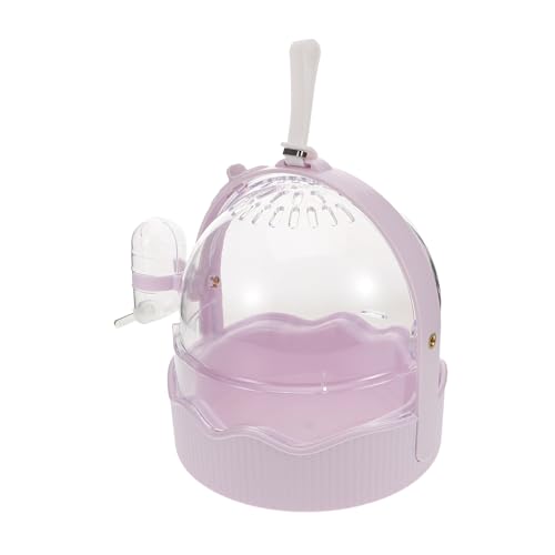 HYTROVE Hamster-transportkäfig, Tragbare Käfige, Kleine Tiere, Tragetasche, Reisetasche Mit Wasserflasche, Ausgehender Käfig Für Frettchen, Chinchillas, Igel HYTROVE Hamster-transportkäfig, Tragbare Käfige, Kleine Tiere, Tragetasche, Reisetasche Mit Wasserflasche, Ausgehender Käfig Für Frettchen, Chinchillas, Igel von HYTROVE