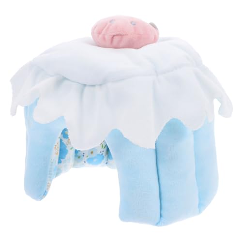 HYTROVE Gemütliche Kuchen Form Tier Bett Meerschweinchen Hamster Nest Robust Private Spielen von HYTROVE