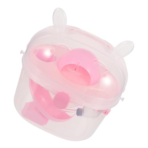 HYTROVE Cage Transportkäfig Für Hamster Tragbarer Hamsterkäfig Für Kleintiere Ideal Für Ausflüge Und Reisen Transparenter Käfig Pink Perfekt Für Hamster Und Meerschweinchen Nagerkäfig HYTROVE Cage Transportkäfig Für Hamster Tragbarer Hamsterkäfig Für Kleintiere Ideal Für Ausflüge Und Reisen Transparenter Käfig Pink Perfekt Für Hamster Und Meerschweinchen Nagerkäfig von HYTROVE