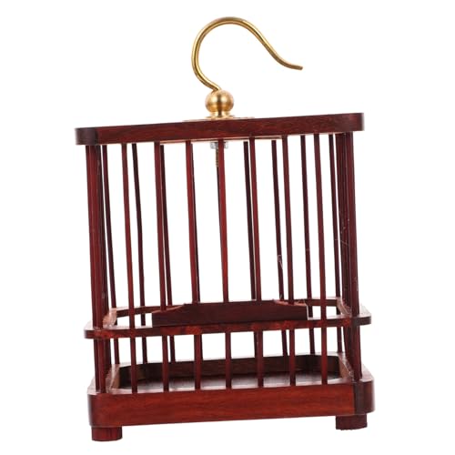 HYTROVE Handgefertigter Mini Grillenkäfig aus Hochwertigem Holz Leichter Insektenkäfig mit Rundem Design zur Beobachtung von Heuschrecken und Grillen Praktischer Aufbewahrungskäfig für von HYTROVE