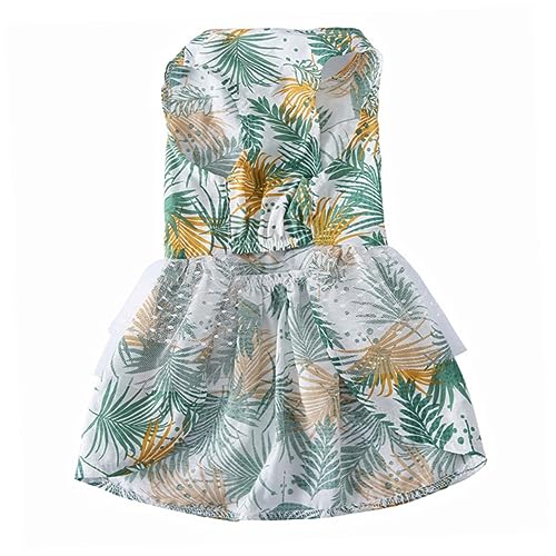 HYTROVE Haustier -Liebesrock Hundekleid Hund Prinzessin Kleid Outfit Hundekostüme für kleine Hunde Hund Tutu Party Haustierhundkleidung Welpenkleidung Polyester Baumwolle von HYTROVE