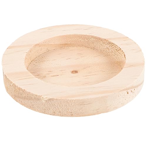 HYTROVE Futternapf Aus Holz Sicher und für Hamster Chinchillas Haustiere Futternapf Vielseitig Einsetzbar von HYTROVE