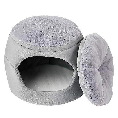 HYTROVE Haustierbett pet Bed petbett Katzen bettchen hundehöhle hundehölenbett Katzenhaus Wurf Eigentumswohnung pp Baumwollkäfig für Kätzchen Haustier Hamsterhaus PP Baumwolle Light Grey HYTROVE Haustierbett pet Bed petbett Katzen bettchen hundehöhle hundehölenbett Katzenhaus Wurf Eigentumswohnung pp Baumwollkäfig für Kätzchen Haustier Hamsterhaus PP Baumwolle Light Grey von HYTROVE