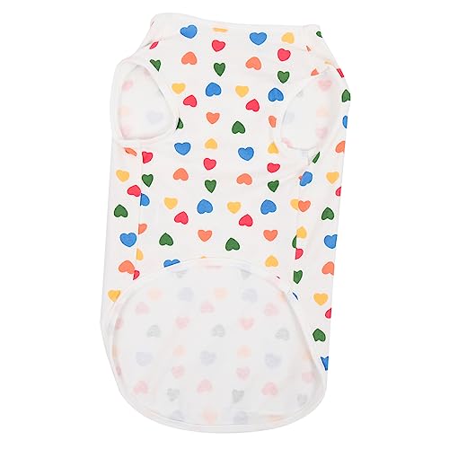 HYTROVE Haustierweste Dog Costume hundekleidung hundebekleidung hundekleider Tierbekleidung Kätzchen Wurf Katze Sommer Haustierkleidung dekorative Haustierkleidung Baumwolle Weiß HYTROVE Haustierweste Dog Costume hundekleidung hundebekleidung hundekleider Tierbekleidung Kätzchen Wurf Katze Sommer Haustierkleidung dekorative Haustierkleidung Baumwolle Weiß von HYTROVE