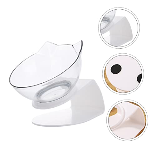 HYTROVE Hochwertige Katzenfressnapf mit Hoher Basis Ergonomische Keramikschüssel für Haustiere für Katzen und Hunde Langlebig und Sicher Transparent für Bequemes Füttern HYTROVE Hochwertige Katzenfressnapf mit Hoher Basis Ergonomische Keramikschüssel für Haustiere für Katzen und Hunde Langlebig und Sicher Transparent für Bequemes Füttern von HYTROVE