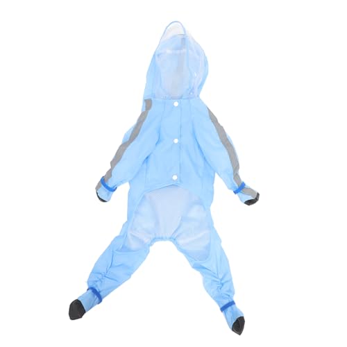 HYTROVE Welpen-Regenmantel Mit Reflektierenden Streifen Regenjacke Bei Nacht Größe Xs von HYTROVE