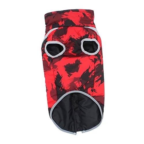 HYTROVE Hundewinterjacke Reflektierend Warm Haustierkleidung für Doodle Winddicht und Bequem für Kalte und Outdoor Aktivitäten von HYTROVE