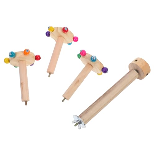 HYTROVE Papageienständer Interaktives Drehbares Vogel-Spielzeug Für Papageien Wellensittiche Vögel Käfigzubehör Sittichspielzeug HYTROVE Papageienständer Interaktives Drehbares Vogel-Spielzeug Für Papageien Wellensittiche Vögel Käfigzubehör Sittichspielzeug von HYTROVE