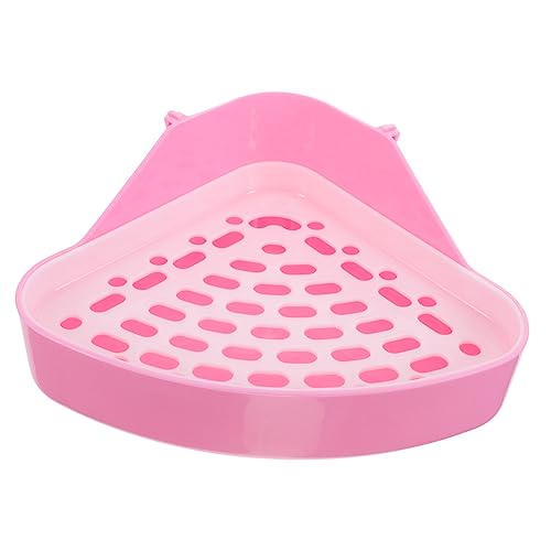 HYTROVE Kaninchen Toilette Dreieckige Haustier Toilette für Kleine Tiere für Meerschweinchen Chinchillas und Frettchen Einfach zu Reinigen Platzsparend Sicher und Hygienisch HYTROVE Kaninchen Toilette Dreieckige Haustier Toilette für Kleine Tiere für Meerschweinchen Chinchillas und Frettchen Einfach zu Reinigen Platzsparend Sicher und Hygienisch von HYTROVE