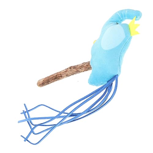 HYTROVE Katzen-Teaser-Stick, Katzenstab, Katzenminze-Spielzeug, Interaktives Katzenminze-Spielzeug, Katzen-kauspielzeug, Stofftier, Katzenstab HYTROVE Katzen-Teaser-Stick, Katzenstab, Katzenminze-Spielzeug, Interaktives Katzenminze-Spielzeug, Katzen-kauspielzeug, Stofftier, Katzenstab von HYTROVE