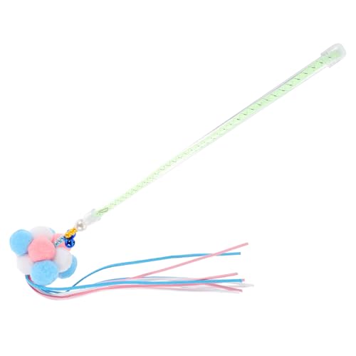 HYTROVE Katzen-Teaser-Stick Katzenspulenspielzeug Katzenfutter Katzenschläfchen Katzensachen Kitten interaktives für Katzen Katze Zauberstab Kauspielzeug für Katzen abs HYTROVE Katzen-Teaser-Stick Katzenspulenspielzeug Katzenfutter Katzenschläfchen Katzensachen Kitten interaktives für Katzen Katze Zauberstab Kauspielzeug für Katzen abs von HYTROVE
