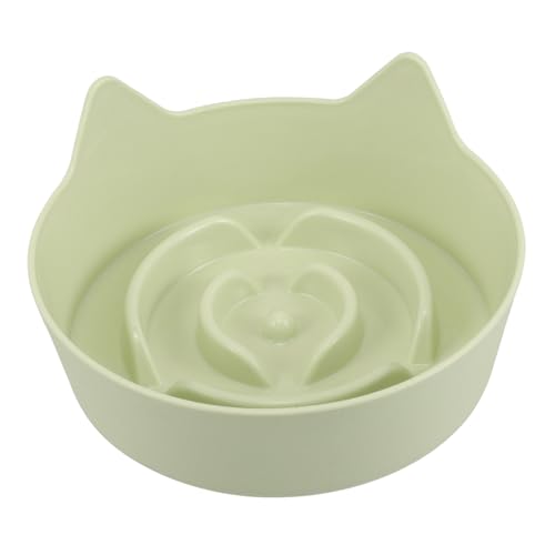 HYTROVE Katzenfutter Schüssel mit Niedlichem Ohr Design rutschfeste Slow Feeder für Kätzchen und Kleine Flache Schüssel Bonbonfarben Langlebig und Einladend für Haustiere HYTROVE Katzenfutter Schüssel mit Niedlichem Ohr Design rutschfeste Slow Feeder für Kätzchen und Kleine Flache Schüssel Bonbonfarben Langlebig und Einladend für Haustiere von HYTROVE
