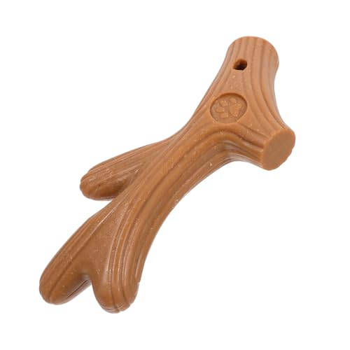 HYTROVE Kaustab-hundespielzeug Haustier-backenzahnspielzeug Interaktives Hunde-backenzahnspielzeug in Geweihform Für Mittelgroße Und Große Hunde HYTROVE Kaustab-hundespielzeug Haustier-backenzahnspielzeug Interaktives Hunde-backenzahnspielzeug in Geweihform Für Mittelgroße Und Große Hunde von HYTROVE