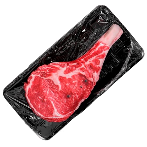 HYTROVE Kleines Quietschspielzeug für Interaktives Kauspielzeug Steakform aus Langlebigem Oxford für Welpen und Kleine Fördert HYTROVE Kleines Quietschspielzeug für Interaktives Kauspielzeug Steakform aus Langlebigem Oxford für Welpen und Kleine Fördert von HYTROVE