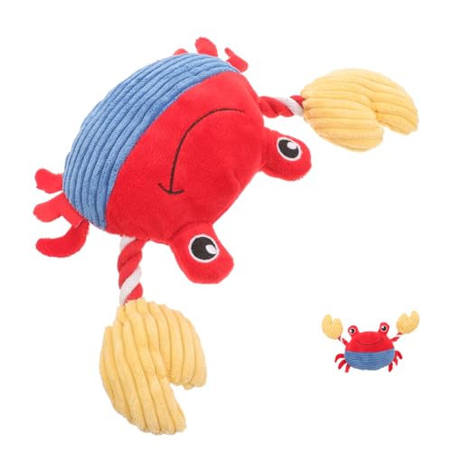 HYTROVE Kleines Quietschspielzeug für Krabbenförmiges Kauspielzeug Interaktives Bewegung und Stressabbau Leuchtend für Training HYTROVE Kleines Quietschspielzeug für Krabbenförmiges Kauspielzeug Interaktives Bewegung und Stressabbau Leuchtend für Training von HYTROVE