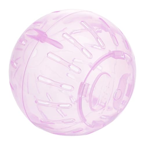 HYTROVE Kompakte Hamsterlaufkugel Transparente Übungsball für Zwerghamster und Kleine Haustiere Installieren mit Belüftung Bewegung und Gesundheit von HYTROVE