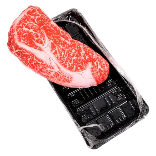 HYTROVE Künstliches Steak Quietschspielzeug für Oxford Kauspielzeug für Welpen zu Reinigen Fördert HYTROVE Künstliches Steak Quietschspielzeug für Oxford Kauspielzeug für Welpen zu Reinigen Fördert von HYTROVE