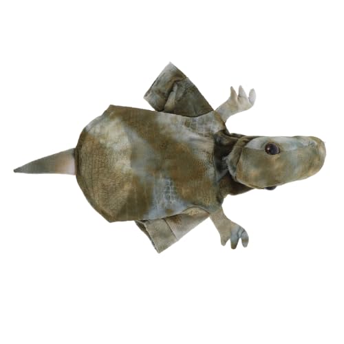 HYTROVE Lustiger Dinosauriermantel Cat Hoodie Für Cosplay Dinosaurierhund Hoodie Für Fotos Warmes Katzenkostüm Dinosaurier Geformte Hundehöfen Lustiges Dinosaurier -Haustier -Outfit Plüsch von HYTROVE