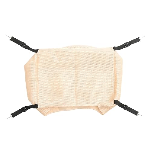 HYTROVE Mesh Cat Cage Hängematte Hängend Drinnen Bett Makramee Katzenhängematte Katze Schlafnest Katze Sommerhängematte Haustier Katze Hängematte Beige Dickes Sandwich-Netz HYTROVE Mesh Cat Cage Hängematte Hängend Drinnen Bett Makramee Katzenhängematte Katze Schlafnest Katze Sommerhängematte Haustier Katze Hängematte Beige Dickes Sandwich-Netz von HYTROVE