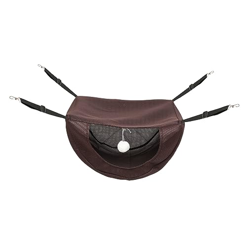 HYTROVE Mesh Cat Cage Hängematte Selbst Klein Haustier Hängend Groß Bett Drinnen Im Freien Katzenhängematten Bequeme Katzenhängematte Dickes Sandwich-Netz Coffee HYTROVE Mesh Cat Cage Hängematte Selbst Klein Haustier Hängend Groß Bett Drinnen Im Freien Katzenhängematten Bequeme Katzenhängematte Dickes Sandwich-Netz Coffee von HYTROVE