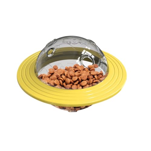 HYTROVE Multifunktionales Hundespielzeug Leckspielzeug aus Langlebigem Material mit Futterspenderfunktion Gelbes Trainingsspielzeug zur Futterverlangsamung für Welpen und Kleine bis HYTROVE Multifunktionales Hundespielzeug Leckspielzeug aus Langlebigem Material mit Futterspenderfunktion Gelbes Trainingsspielzeug zur Futterverlangsamung für Welpen und Kleine bis von HYTROVE