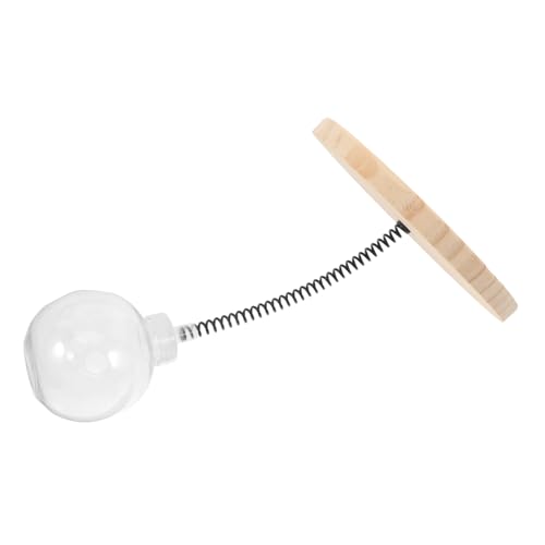 HYTROVE Neckender Katzenball Ball Mit Langsamer Fütterung Hundespielzeug, Aus Dem Futter Ausläuft Spender Behandeln Bereicherung Für Wohnungskatzen Slow-Feeder-Ball Khaki Hölzern HYTROVE Neckender Katzenball Ball Mit Langsamer Fütterung Hundespielzeug, Aus Dem Futter Ausläuft Spender Behandeln Bereicherung Für Wohnungskatzen Slow-Feeder-Ball Khaki Hölzern von HYTROVE