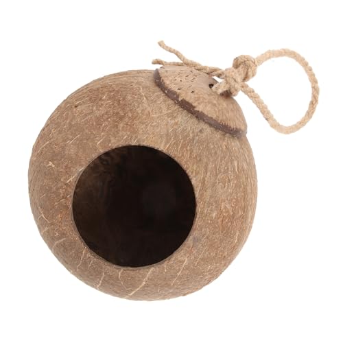 HYTROVE Papageiennest Vogelhaus Vogelbrutstätte Gras Vogelhaus Hängendes Vogelhaus Brutvogelhaus HYTROVE Papageiennest Vogelhaus Vogelbrutstätte Gras Vogelhaus Hängendes Vogelhaus Brutvogelhaus von HYTROVE