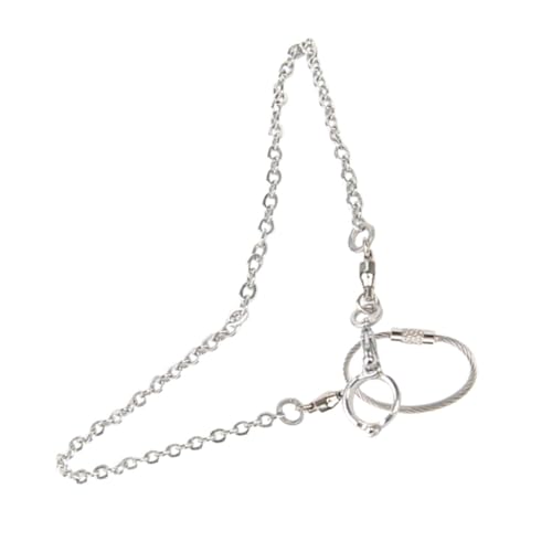 HYTROVE Edelstahl Vogel Fußkette Verstellbarer Papagei Knöchelring Mit Split-Ring Design Vielseitig Für Verschiedene Vogelarten Langlebig Und Pflegeleicht Für Outdoor-aktivitäten HYTROVE Edelstahl Vogel Fußkette Verstellbarer Papagei Knöchelring Mit Split-Ring Design Vielseitig Für Verschiedene Vogelarten Langlebig Und Pflegeleicht Für Outdoor-aktivitäten von HYTROVE