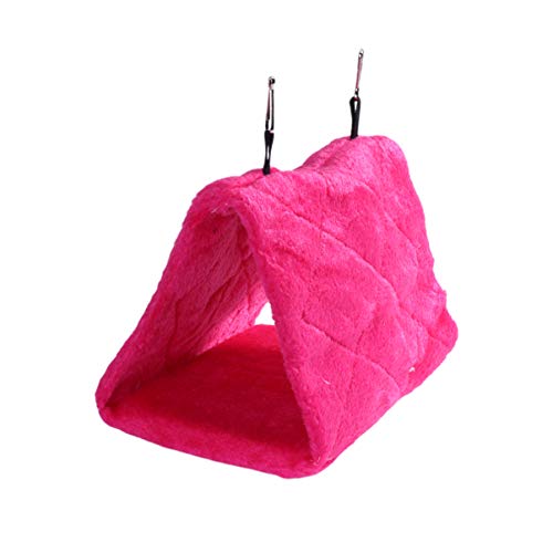 HYTROVE Adorable Papageien-hängematte Aus Warmem Plüsch Kuschelhütte Für Vögel Rosa Für Wellensittiche Und Kleinvögel Fördert Balance Und Koordination HYTROVE Adorable Papageien-hängematte Aus Warmem Plüsch Kuschelhütte Für Vögel Rosa Für Wellensittiche Und Kleinvögel Fördert Balance Und Koordination von HYTROVE