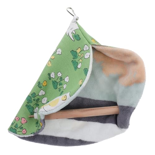 HYTROVE Papageien Warmnest für Winter Isoliertes Vogelbett Multifunktionale Kuschelhütte für Wellensittiche und Nymphensittiche Stilvolles und Bequemes Schlafnest für Vögel HYTROVE Papageien Warmnest für Winter Isoliertes Vogelbett Multifunktionale Kuschelhütte für Wellensittiche und Nymphensittiche Stilvolles und Bequemes Schlafnest für Vögel von HYTROVE