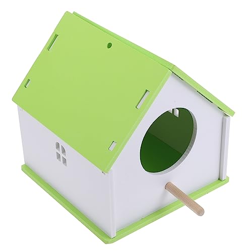 HYTROVE Pet Bird House Dekoratives Vogelhaus für Papageien Nistkasten und Futterstation Wetterfestes und Langlebiges Design für Garten und Outdoor Dekoration HYTROVE Pet Bird House Dekoratives Vogelhaus für Papageien Nistkasten und Futterstation Wetterfestes und Langlebiges Design für Garten und Outdoor Dekoration von HYTROVE