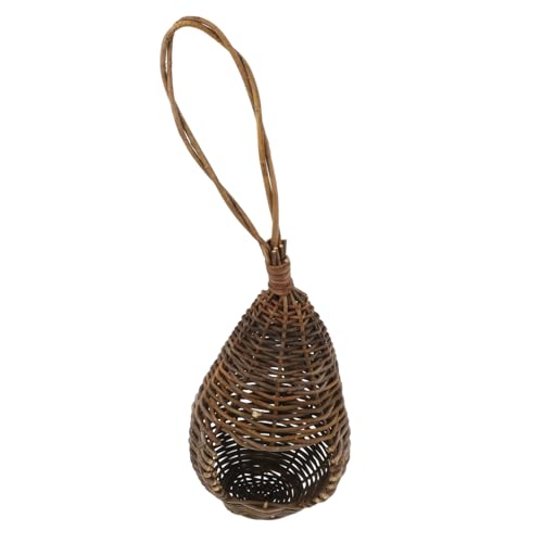 HYTROVE Rattan Vogelnest Vogelnest Bausatz Vogelhaus Vogelnest Vogelhaus Kolibri Dekoratives Vogelhaus Natürliche Vogelhausdekoration gewebte Kolibri-Häuser Geflochtenes Vogelhaus Coffee HYTROVE Rattan Vogelnest Vogelnest Bausatz Vogelhaus Vogelnest Vogelhaus Kolibri Dekoratives Vogelhaus Natürliche Vogelhausdekoration gewebte Kolibri-Häuser Geflochtenes Vogelhaus Coffee von HYTROVE