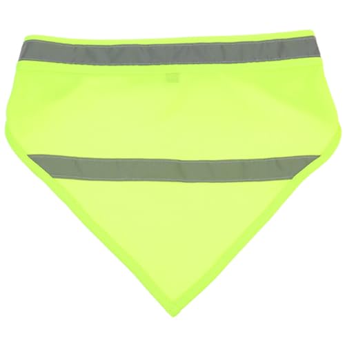 HYTROVE Reflektierendes Hundehalsband aus Polyester Hundetuch für Leuchtendes Halstuch für Kleine und Große Hunde für Outdoor Aktivitäten und Fotoshootings von HYTROVE