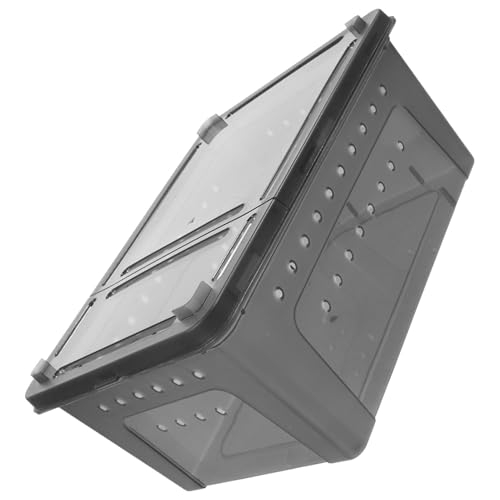 HYTROVE Reptilien Zuchtbox für Spinnen und Insekten Kleine Wiederverwendbare Futterbox aus Robustem mit Praktischem Sichtdesign für Sichere Haltung und Pflege von Reptilien und von HYTROVE