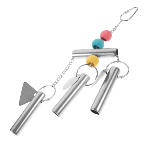 HYTROVE Vogelglocken-schnurspielzeug Metallglocke Hängespielzeug Für Papageien Sittiche Haustierkäfigspielzeug Kauspielzeug Für Vögel Zufälliger Stil HYTROVE Vogelglocken-schnurspielzeug Metallglocke Hängespielzeug Für Papageien Sittiche Haustierkäfigspielzeug Kauspielzeug Für Vögel Zufälliger Stil von HYTROVE