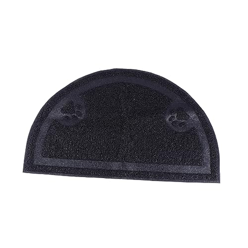 HYTROVE Semicirculaire Katzenstreumatte Aus PVC wasserdichte Katzenklo Matte Zufälligen Farben rutschfest Und Langlebig Für Katzen Und Kleine Hunde HYTROVE Semicirculaire Katzenstreumatte Aus PVC wasserdichte Katzenklo Matte Zufälligen Farben rutschfest Und Langlebig Für Katzen Und Kleine Hunde von HYTROVE