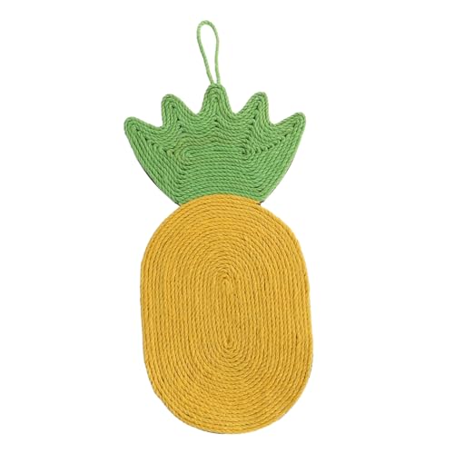HYTROVE Sisal Katzen Griff Katzenspielzeug Kratzer Katzenkratzpolster Katzenkratzbrett aus Sisal Interactive cat Toy katzenkratzmatte Haustier Katzensachen Sisalseil Yellow HYTROVE Sisal Katzen Griff Katzenspielzeug Kratzer Katzenkratzpolster Katzenkratzbrett aus Sisal Interactive cat Toy katzenkratzmatte Haustier Katzensachen Sisalseil Yellow von HYTROVE