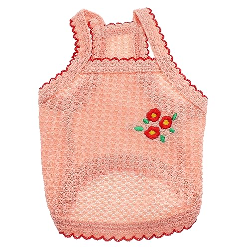 HYTROVE Sommerhundkleid Hundekostüme Hunde-Outfit Haustierkleidung kleine hundekleidung Rosa Hundekleid Hund dekorative Weste kühlendes Hemd des Hundes Baumwolle Polyester HYTROVE Sommerhundkleid Hundekostüme Hunde-Outfit Haustierkleidung kleine hundekleidung Rosa Hundekleid Hund dekorative Weste kühlendes Hemd des Hundes Baumwolle Polyester von HYTROVE