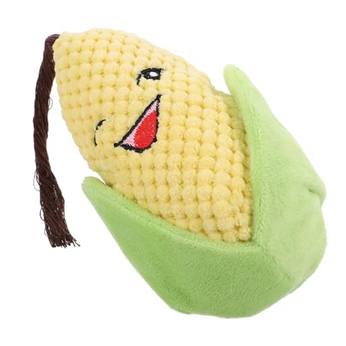 HYTROVE Süßes Plüschspielzeug Für Hunde Quietschendes Langlebiges Corn Dog Spielzeug Für Kleine Hunde Interaktives Kauspielzeug Spiel Und Bewegung von HYTROVE