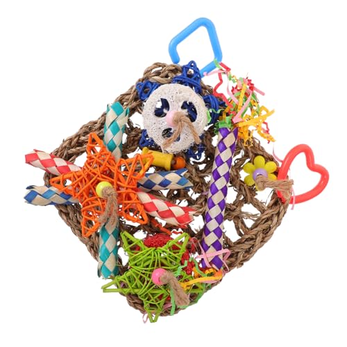 HYTROVE Interaktives Vogelspielzeug Großes Papageispielzeug Papagei Kauspielzeug Vogel Beißen Spielzeug Vogelspielzeug Sittich Spielzeug HYTROVE Interaktives Vogelspielzeug Großes Papageispielzeug Papagei Kauspielzeug Vogel Beißen Spielzeug Vogelspielzeug Sittich Spielzeug von HYTROVE