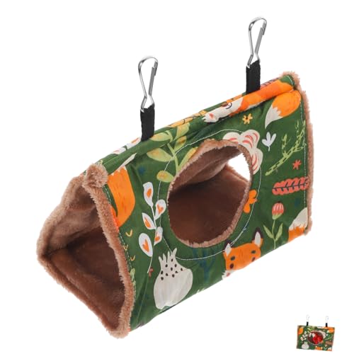 HYTROVE Vogelhängematte aus Dreieckige Schlaf und Spielhängematte für Kleine und Mittelgroße Vögel für Käfige Gemütliches Winternest für Wellensittiche und Nymphensittiche HYTROVE Vogelhängematte aus Dreieckige Schlaf und Spielhängematte für Kleine und Mittelgroße Vögel für Käfige Gemütliches Winternest für Wellensittiche und Nymphensittiche von HYTROVE